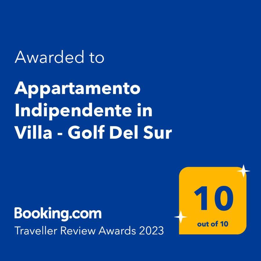 Appartamento Indipendente In Villa - Golf Del Sur San Miguel de Abona Kültér fotó